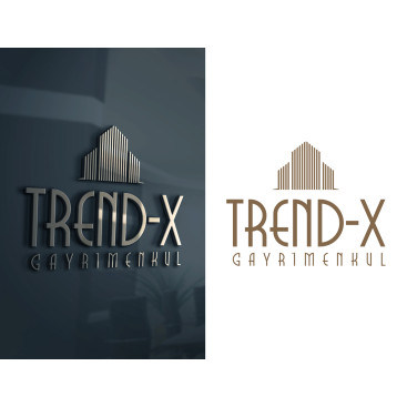 Gayrimenkul firması için logo tasarımı yarışmasına tasarımcı sebadesign tarafından sunulan  tasarım 