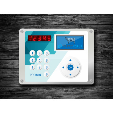 PRO-860 membrane switch tasarımı yarışmasına tasarımcı mehmethan tarafından sunulan  tasarım 