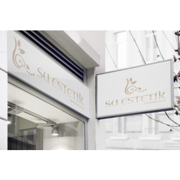 GÜZELLİK SALONU İÇİN LOGO yarışmasına tasarımcı Merttt tarafından sunulan  tasarım 