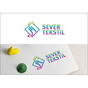 Tekstil firma logosu yarışmasına tasarımcı grafikerh tarafından sunulan  tasarım 