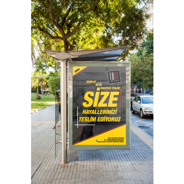 TUAL MİMARLIK - AFİŞ TASARIMI  yarışmasına tasarımcı ferdisenel tarafından sunulan  tasarım 