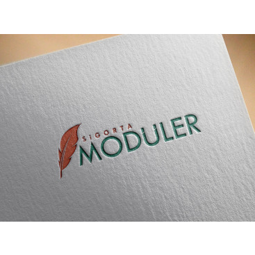 Modüler Sigorta Logo Tasarımı yarışmasına tasarımcı BKRZ tarafından sunulan  tasarım 