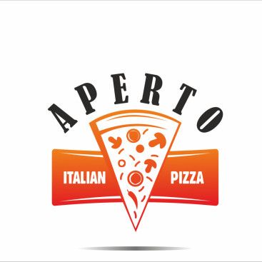 APERTO PİZZA LOGOSUNU ARIYOR yarışmasına tasarımcı ErcanH tarafından sunulan  tasarım 