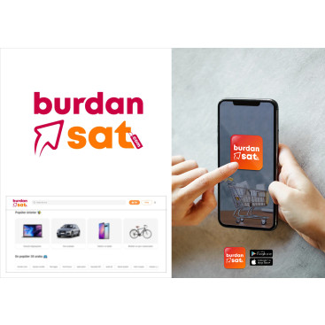 Burdansat.com yarışmasına tasarımcı cizimser tarafından sunulan  tasarım