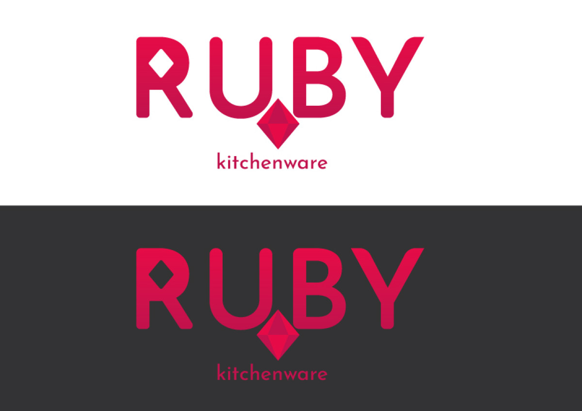 Tasarlayan alifurkansimsek- ''RUBY'' ismine logo çalışması 