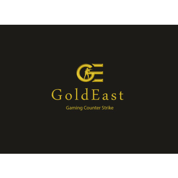 GoldEast Esport Counter Stike CsGo Logo yarışmasına tasarımcı leylajale tarafından sunulan  tasarım 
