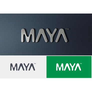 MAYA yazı karakteri ile bir inşaat proje yarışmasına tasarımcı MS™ tarafından sunulan  tasarım 