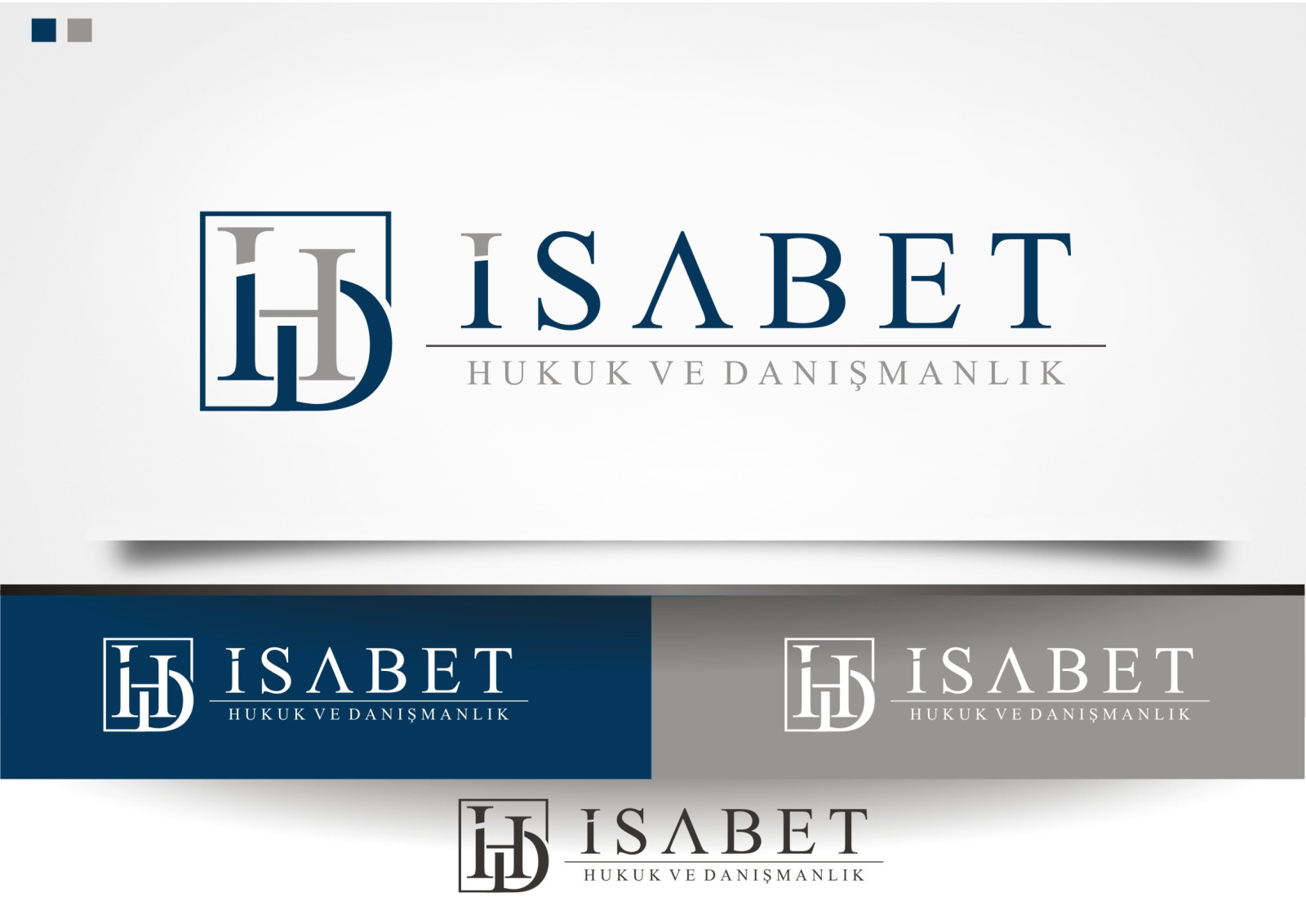 Tasarlayan RΛPİDO-İSABET HUKUK VE DANIŞMANLIK LOGO TASARIM