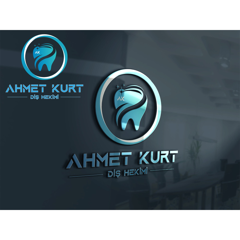 Klinik isim logo ve kartvizit tasarım yarışmasına oguzhan GÜLER tarafından girilen tasarım