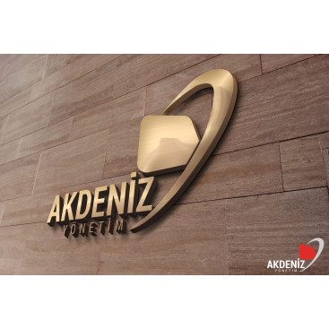 AKDENİZ YÖNETİM LOGO TASARIMI yarışmasına tasarımcı Sedat Muti tarafından sunulan  tasarım 