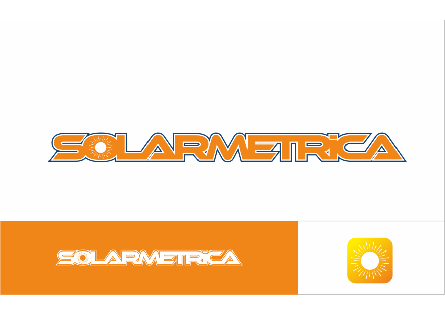 solarmetrica.com İçin Yenilikçi Logo yarışmasına tasarımcı ErcanH tarafından sunulan  tasarım 