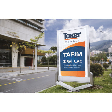 Şube Tanıtım ve Yol Kenarı levhalarımız yarışmasına tasarımcı ELORA DESIGN tarafından sunulan  tasarım 