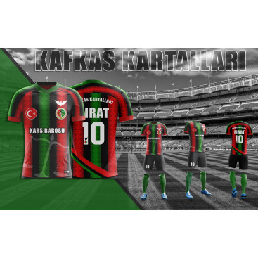 KARS BAROSU FUTBOL TAKIMI FORMA TASARIMI yarışmasına tasarımcı GÖKBÖRÜ tarafından sunulan  tasarım 