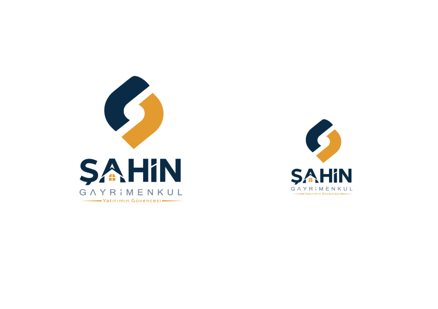 Şahin Gayrimenkul Logo + Kurumsal Kimlik yarışmasına tasarımcı izdüsümü tarafından sunulan  tasarım 