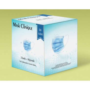 Premium Maske Kutu Dizaynı yarışmasına tasarımcı Duygu Sysl tarafından sunulan  tasarım