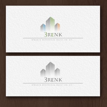 3 RENK MİMARLIK LOGO TASARIMI yarışmasına tasarımcı yeliztasarım tarafından sunulan  tasarım 