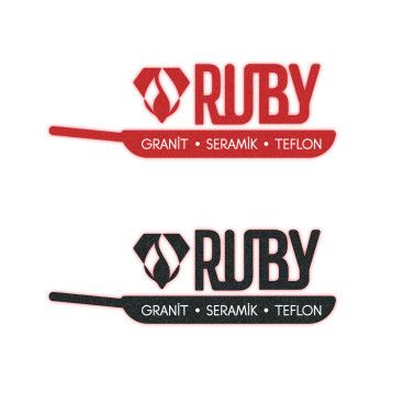 ''RUBY'' ismine logo çalışması  yarışmasına tasarımcı anafor tarafından sunulan  tasarım 