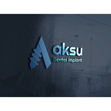 Aksu Dental İmplant Yeni Logosunu Arıyor yarışmasına tasarımcı Eren's tarafından sunulan  tasarım 