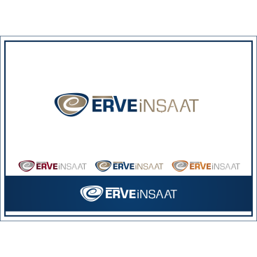 ERVE İnşaat İçin Logo+KurumsalKimlik yarışmasına tasarımcı X98 tarafından sunulan  tasarım 