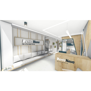 Diş kliniği için logo tasarımı yarışmasına tasarımcı Sadenut tarafından sunulan  tasarım 