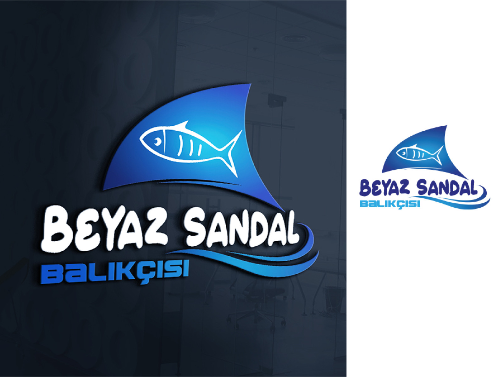 Tasarlayan 8888-BALIK RESTORANTIMIZ İÇİN LOGO ARIYORUM 