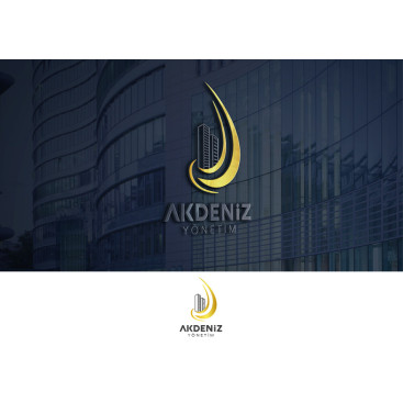 AKDENİZ YÖNETİM LOGO TASARIMI yarışmasına tasarımcı yuygun tarafından sunulan  tasarım 