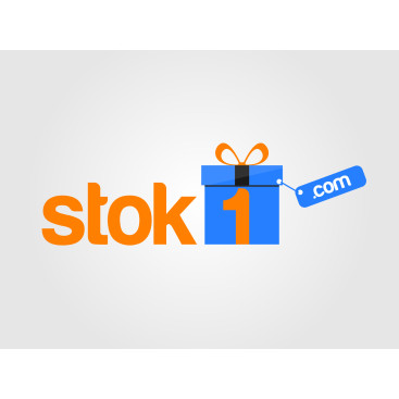 STOK1.COM  E-TİCARET SİTESİ  LOGO  yarışmasına tasarımcı Ahenk tarafından sunulan  tasarım 