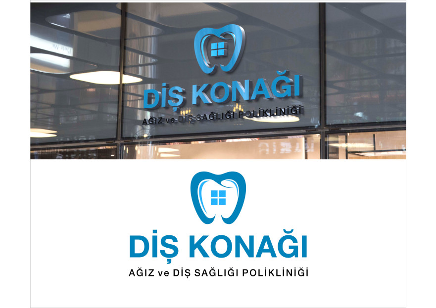 DİŞ POLİKLİNİĞİ İÇİN LOGO yarışmasına tasarımcı X266 tarafından sunulan  tasarım 