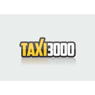 TAXI 3000      LOGO TASARIMI yarışmasına tasarımcı Zebrain tarafından sunulan  tasarım 