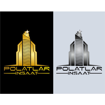 inşaat firmamıza prestijli logo tasarım yarışmasına tasarımcı kursunkalem tarafından sunulan  tasarım 