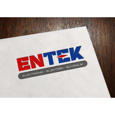 elektironik firma logosu yarışmasına tasarımcı ömerSD tarafından sunulan  tasarım 