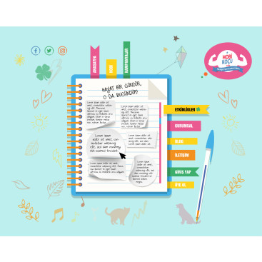 Eğlenceli bir hobi sitesi tasarımı  yarışmasına tasarımcı dadazib tarafından sunulan  tasarım 