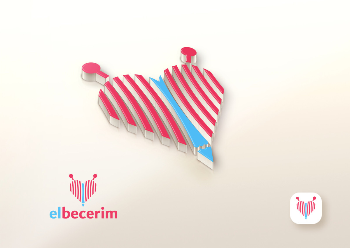 Tasarlayan grfkismail-Elbecerim Pazaryeri Marka Logo Tasarımı
