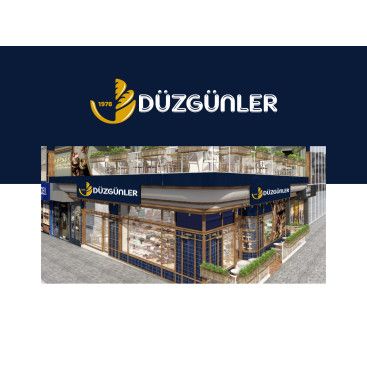 Yeni açılacak unlu mamüller-pastane-cafe yarışmasına tasarımcı grafikodam tarafından sunulan  tasarım 