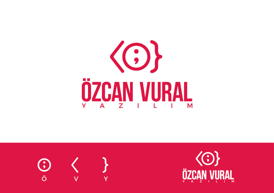 Özcan VURAL YAZILIM Yeni Logo Çalışması yarışmasına tasarımcı fraqone tarafından sunulan  tasarım 