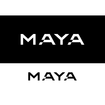 MAYA yazı karakteri ile bir inşaat proje yarışmasına tasarımcı MS™ tarafından sunulan  tasarım 