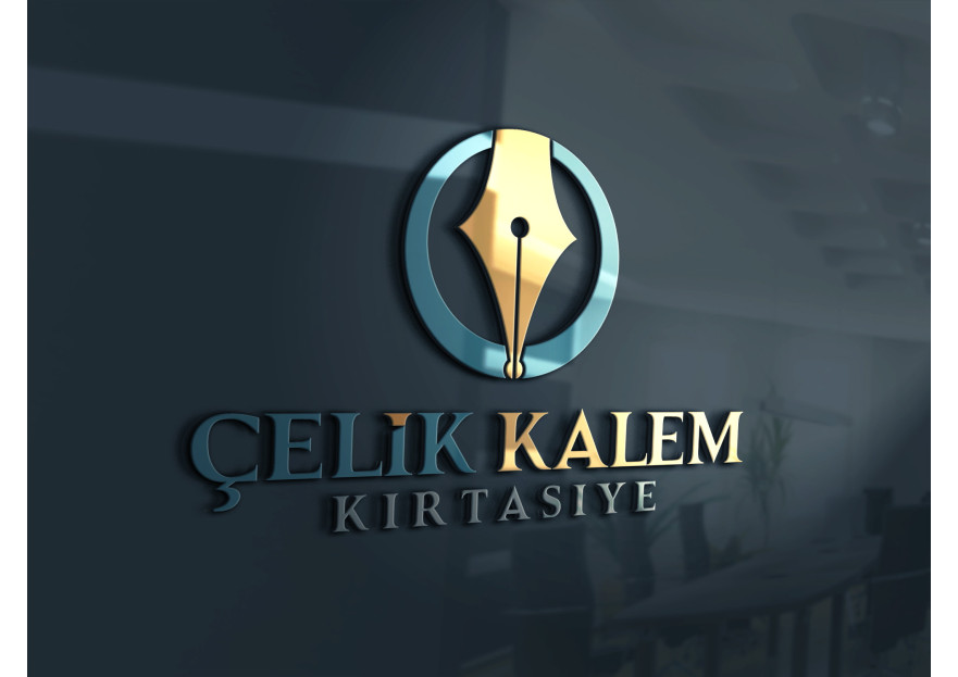 ÇELİK KALEM KIRTASİYE LOGO TASARIM  yarışmasına tasarımcı Ahenk tarafından sunulan  tasarım 