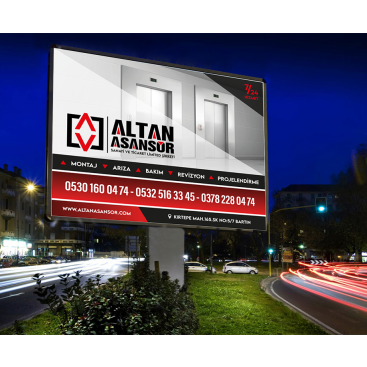 Ana yol kenarlarına tabela tasarımı yarışmasına tasarımcı AKLI FİKRİ TASARIM tarafından sunulan  tasarım 