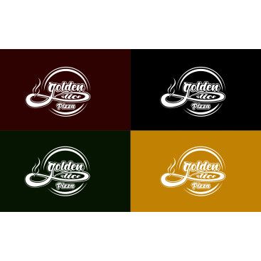 Yeni Pizza Restorantımız için Logo Tasarımı yarışmasına tasarımcı YusufE. tarafından sunulan  tasarım 