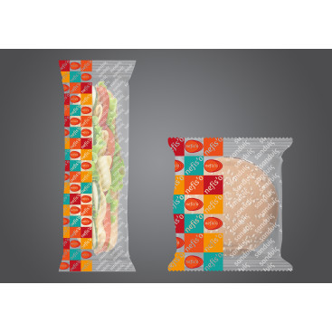 Nefis'o Paketlenmiş Sandviç yarışmasına tasarımcı DD Sanat™ tarafından sunulan  tasarım 