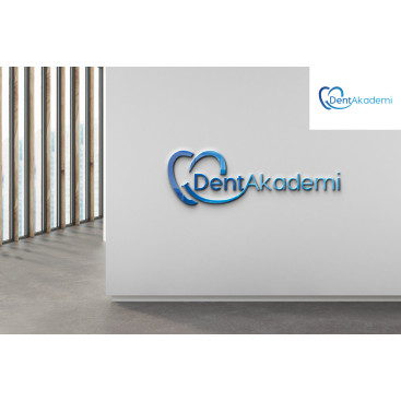 Mersin Dentakademi Diş Kliniği Logosu yarışmasına tasarımcı gokhandesignr tarafından sunulan  tasarım 