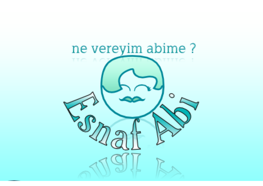 Tek bakışta ezberlenen,esnafları anlatan yarışmasına tasarımcı Zehra koç tarafından sunulan  tasarım 