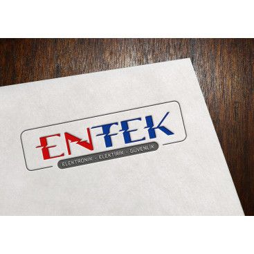 elektironik firma logosu yarışmasına tasarımcı ömerSD tarafından sunulan  tasarım 