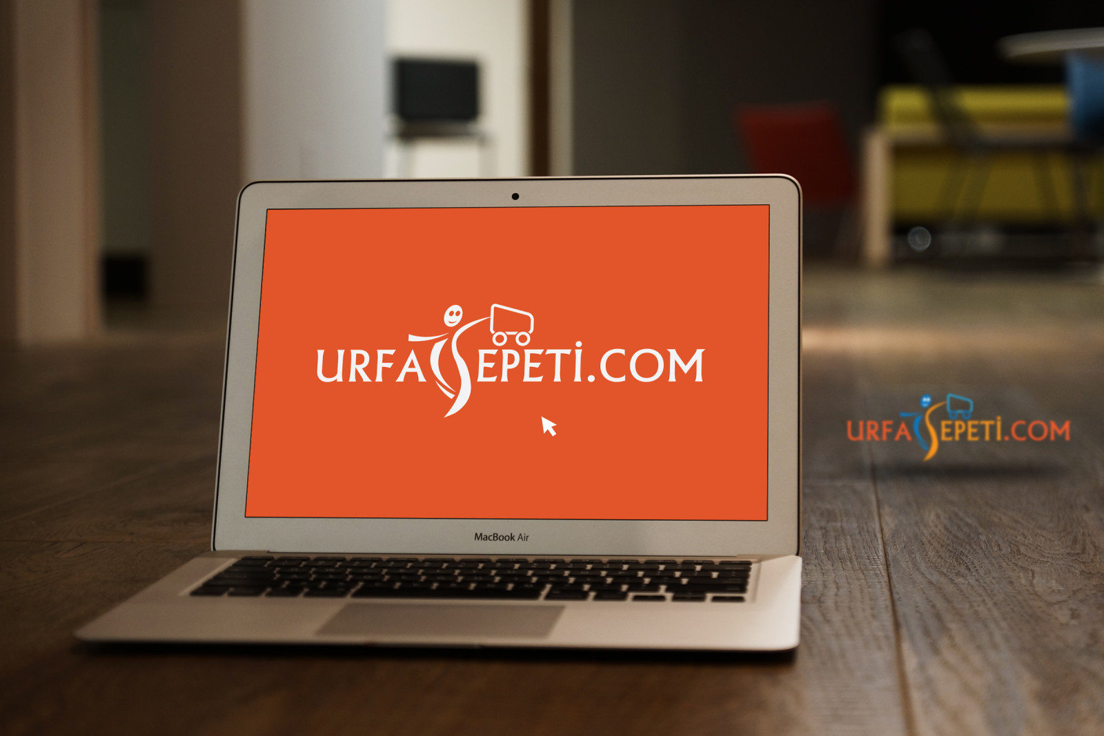 UrfaSepeti.com internet sitemize logo yarışmasına tasarımcı •Peregrine• tarafından sunulan  tasarım 