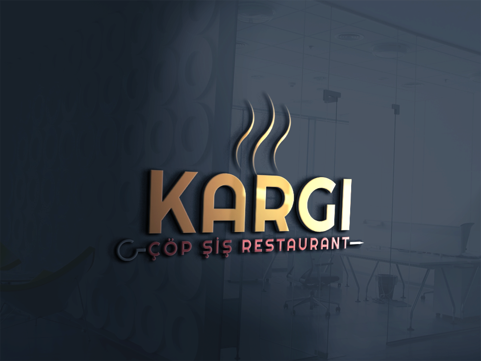 Tasarlayan ΛTLΛS™-Çöp şis restorant 