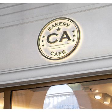 Amerika'da bakery cafe aciyoruz yarışmasına tasarımcı AyhaNN™ tarafından sunulan  tasarım 