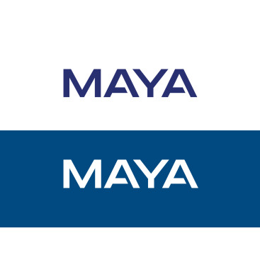 MAYA yazı karakteri ile bir inşaat proje yarışmasına tasarımcı KUMANOVAart tarafından sunulan  tasarım 