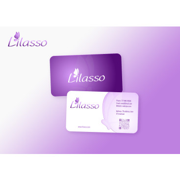 ''LİLASSO'' MARKASI İÇİN LOGO-KARTVİZİT yarışmasına tasarımcı grfkismail tarafından sunulan  tasarım