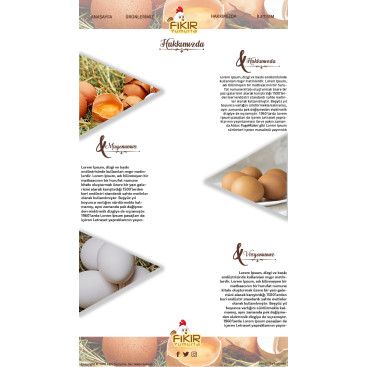 YUMURTA FİRMAMIZA WEB TASARIM yarışmasına tasarımcı piyon 〄 tarafından sunulan  tasarım 