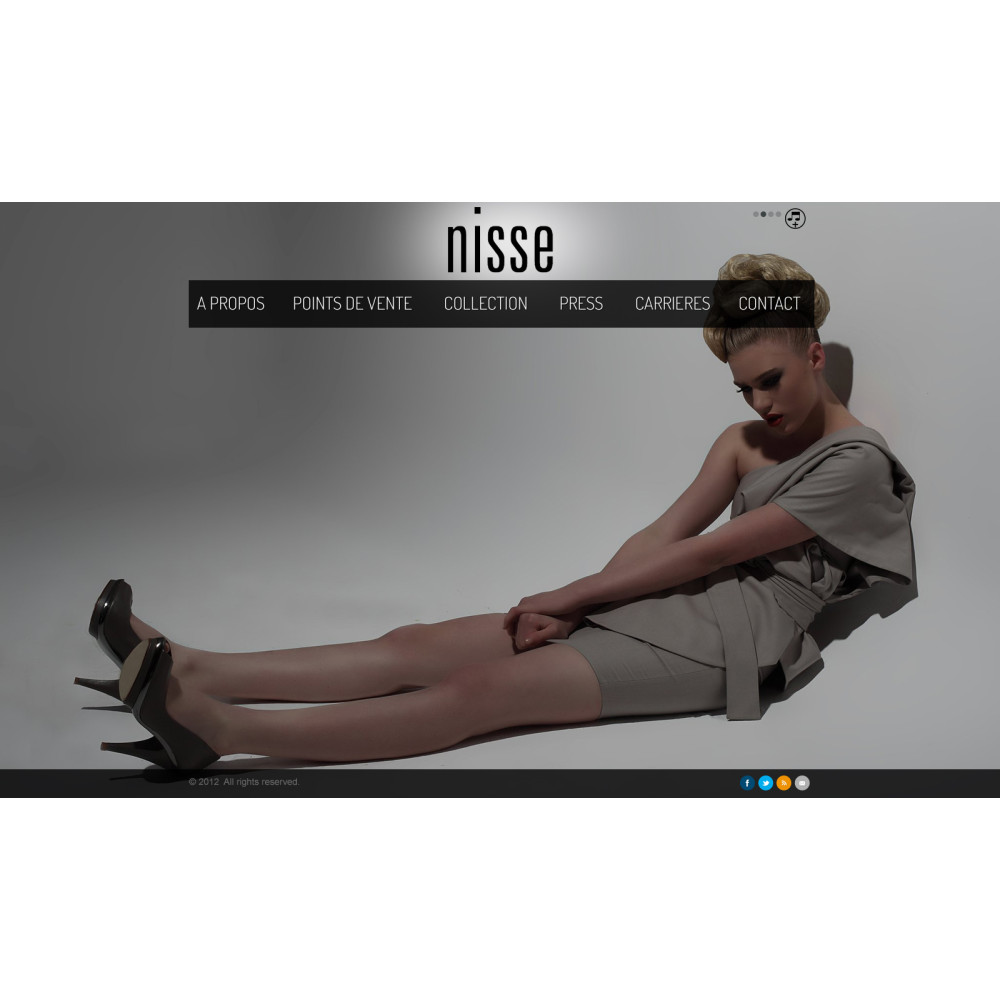 Moda Web Site Tasarım yarışmasına lavanta tarafından girilen tasarım